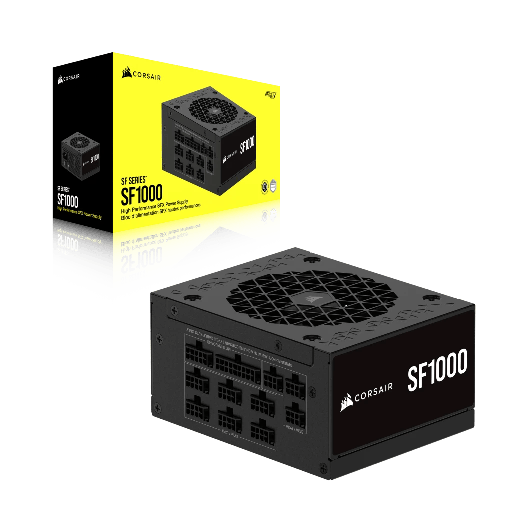 1000W SF1000 SFX PSU professional product photo ready to upload to shopify