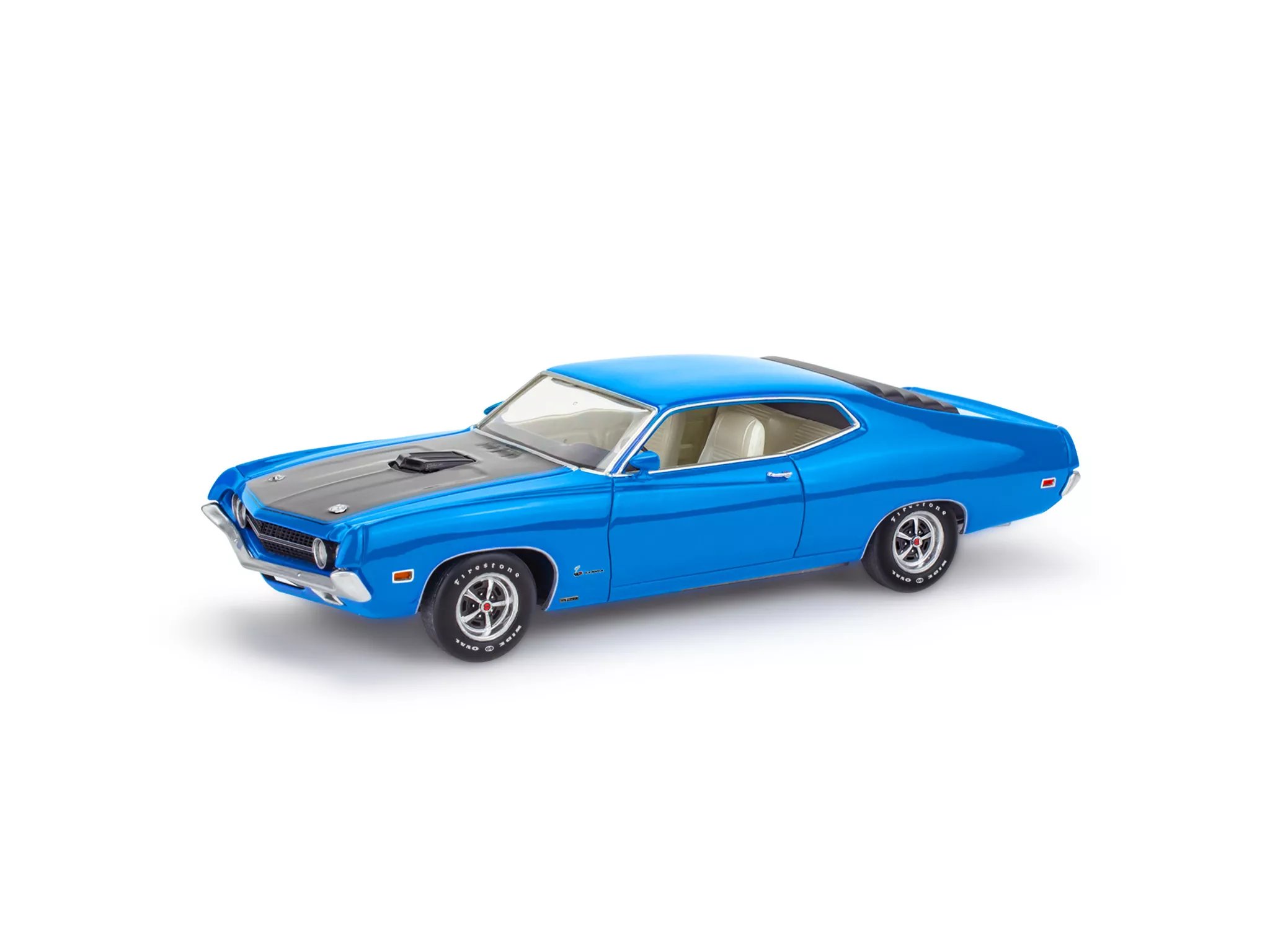1970 Ford Torino Cobra Revell professional product photo ready to upload to shopify