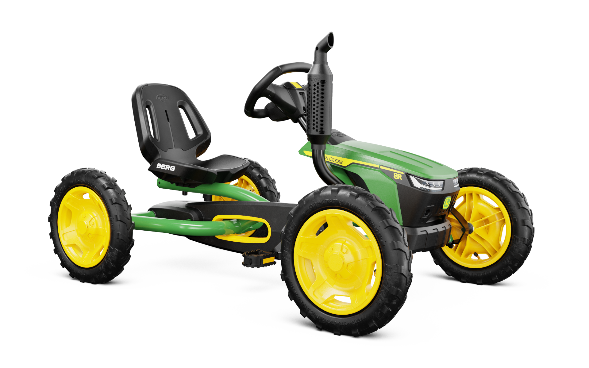 BERG Buddy John Deere professional product photo ready to upload to shopify