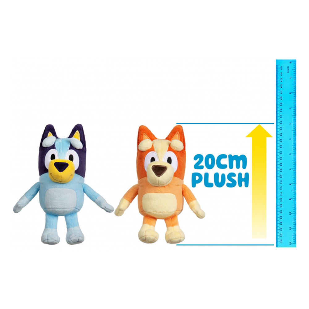 Bluey Plush professional product photo ready to upload to shopify