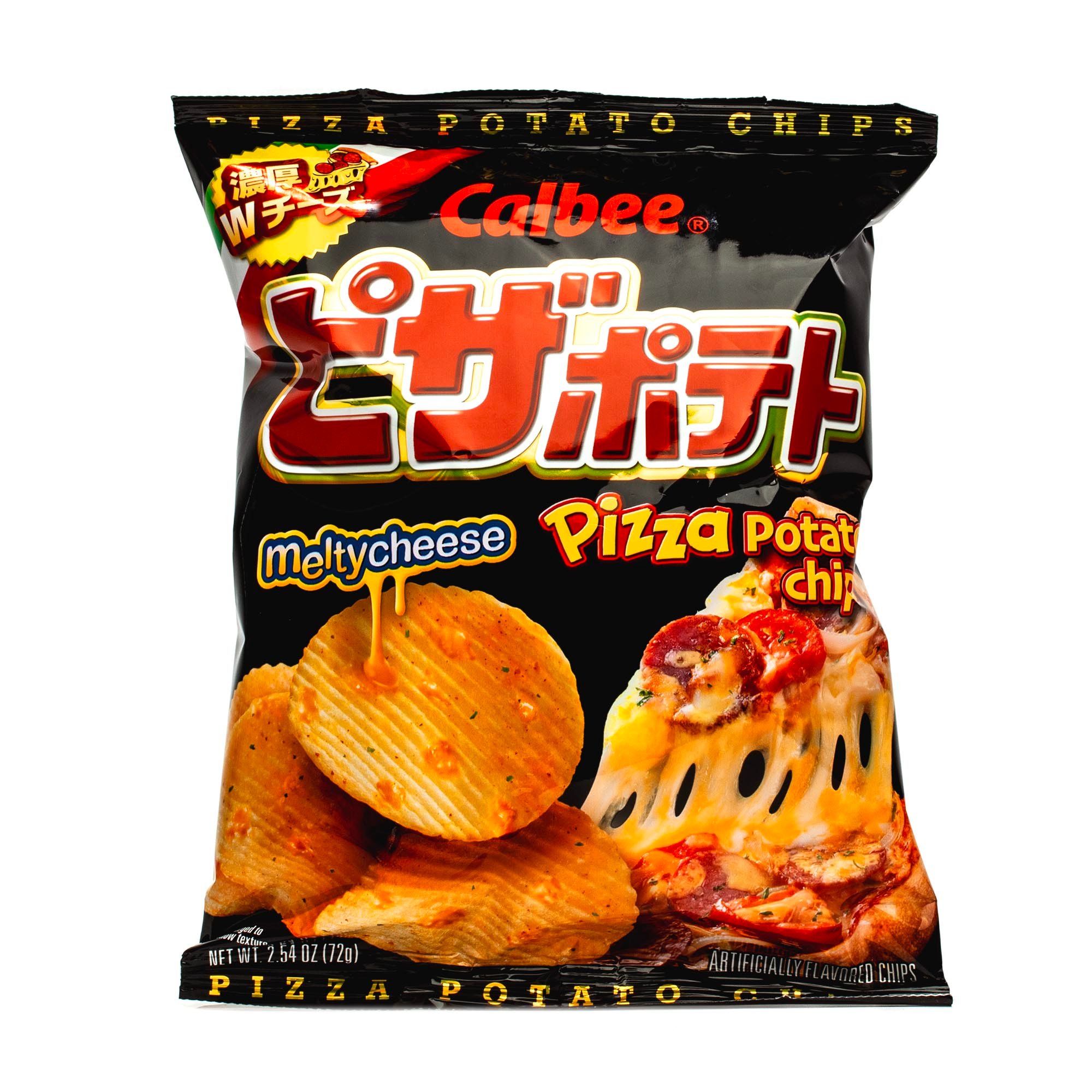 Calbee Potato Chips - Pizza professional product photo ready to upload to shopify