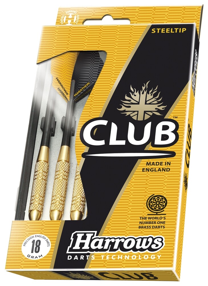 Darts Club 24gr Brass professional product photo ready to upload to shopify