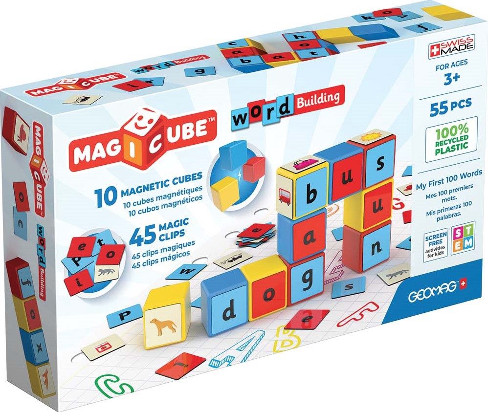 GEOMAG MAGICUB 55 PIECES professional product photo ready to upload to shopify