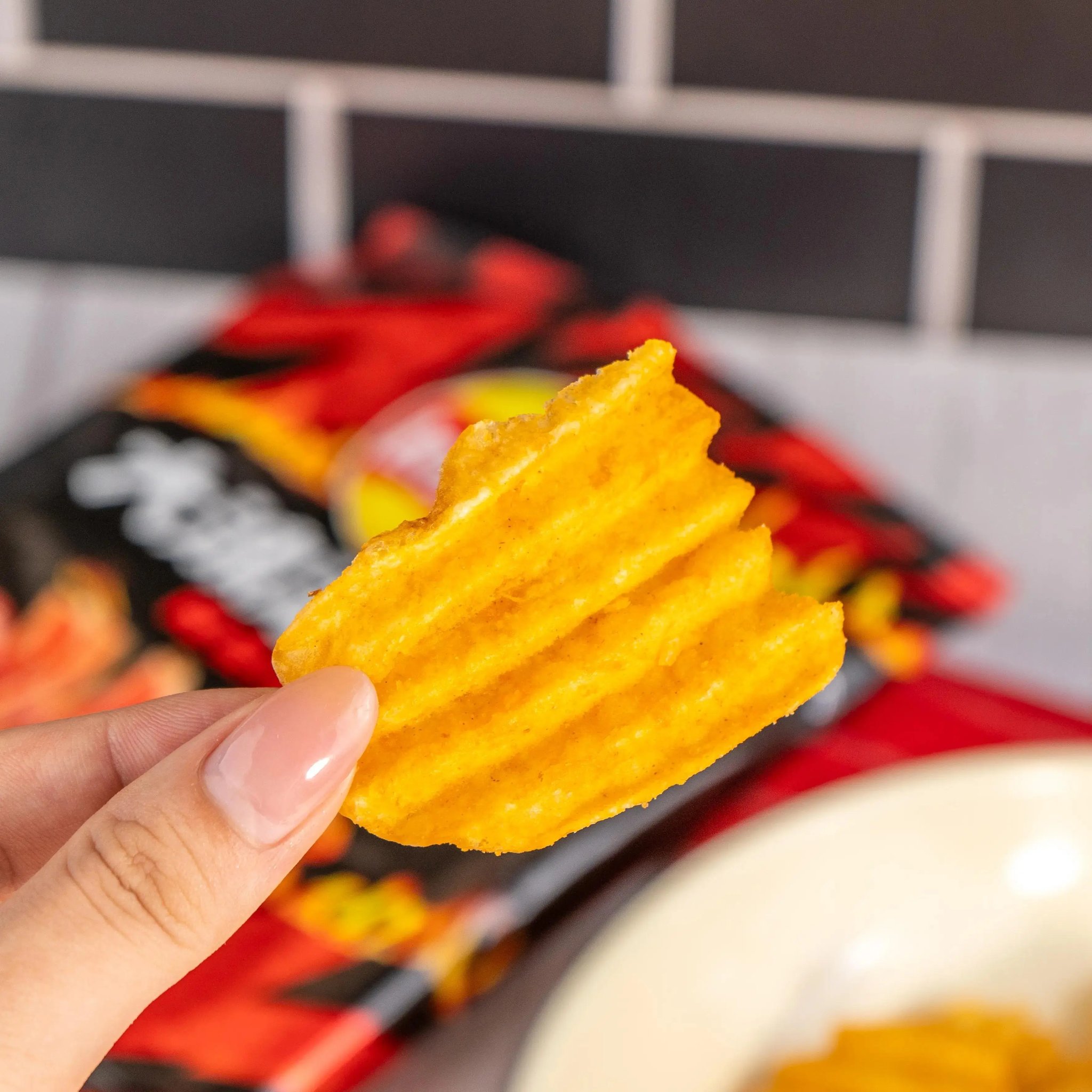 Lay's Potato Chips - Spicy Strip 70G professional product photo ready to upload to shopify