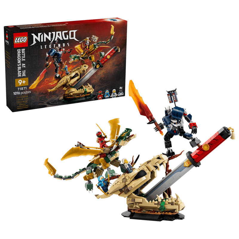 LEGO 71871 Ninjago professional product photo ready to upload to shopify