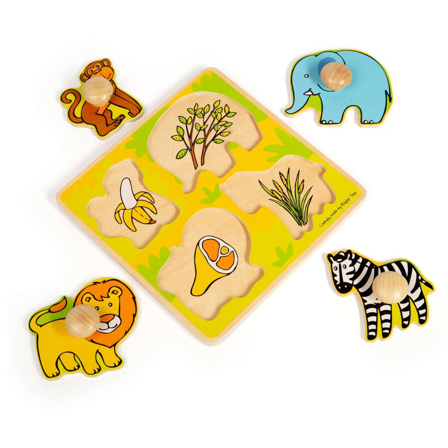 My First Peg Puzzle - Safari professional product photo ready to upload to shopify