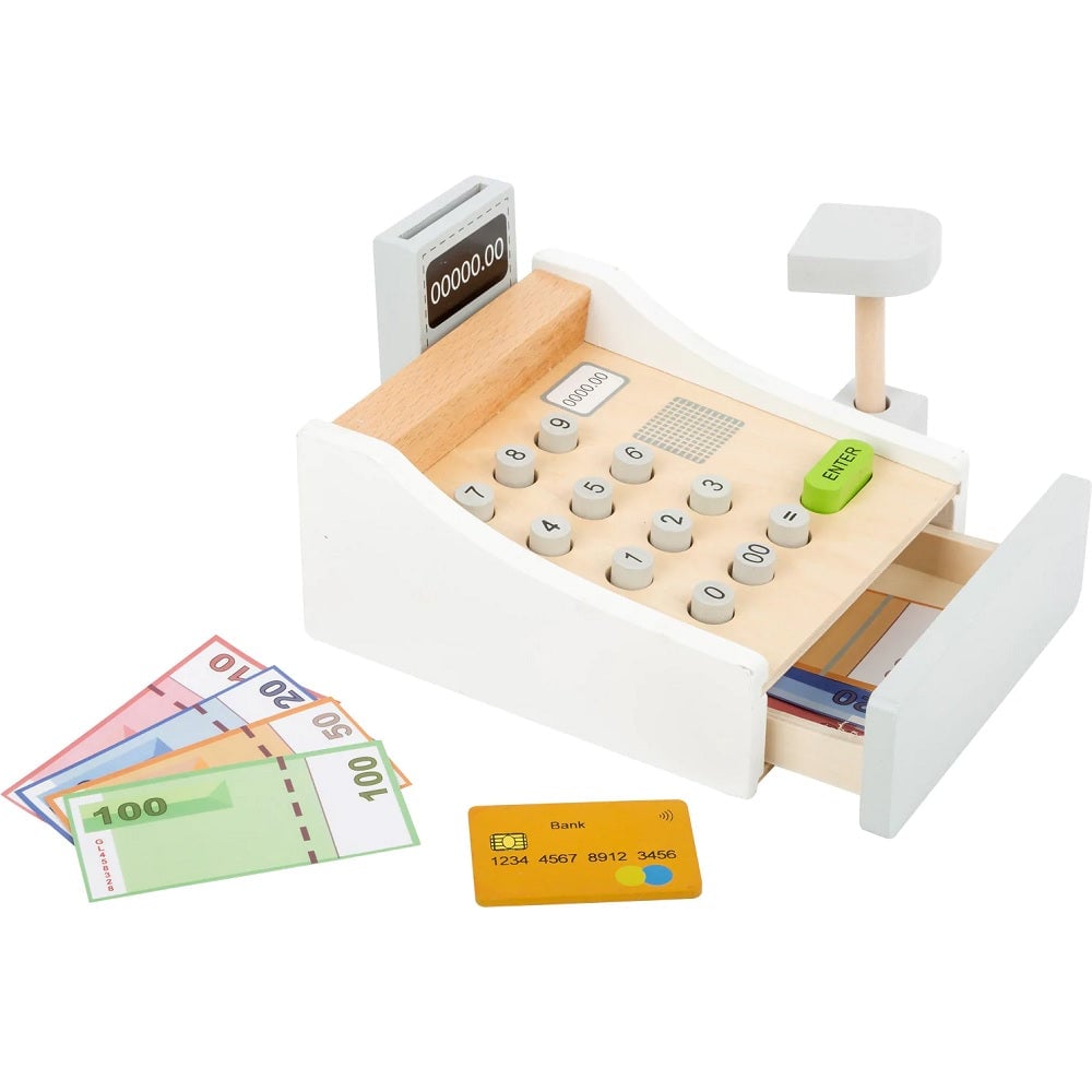 Small Foot Wooden Cash Register product photo