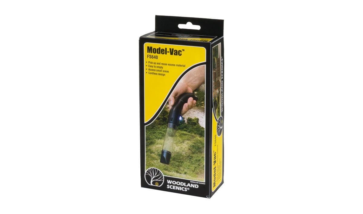 Woodland Scenics Model Vac professional product photo ready to upload to shopify