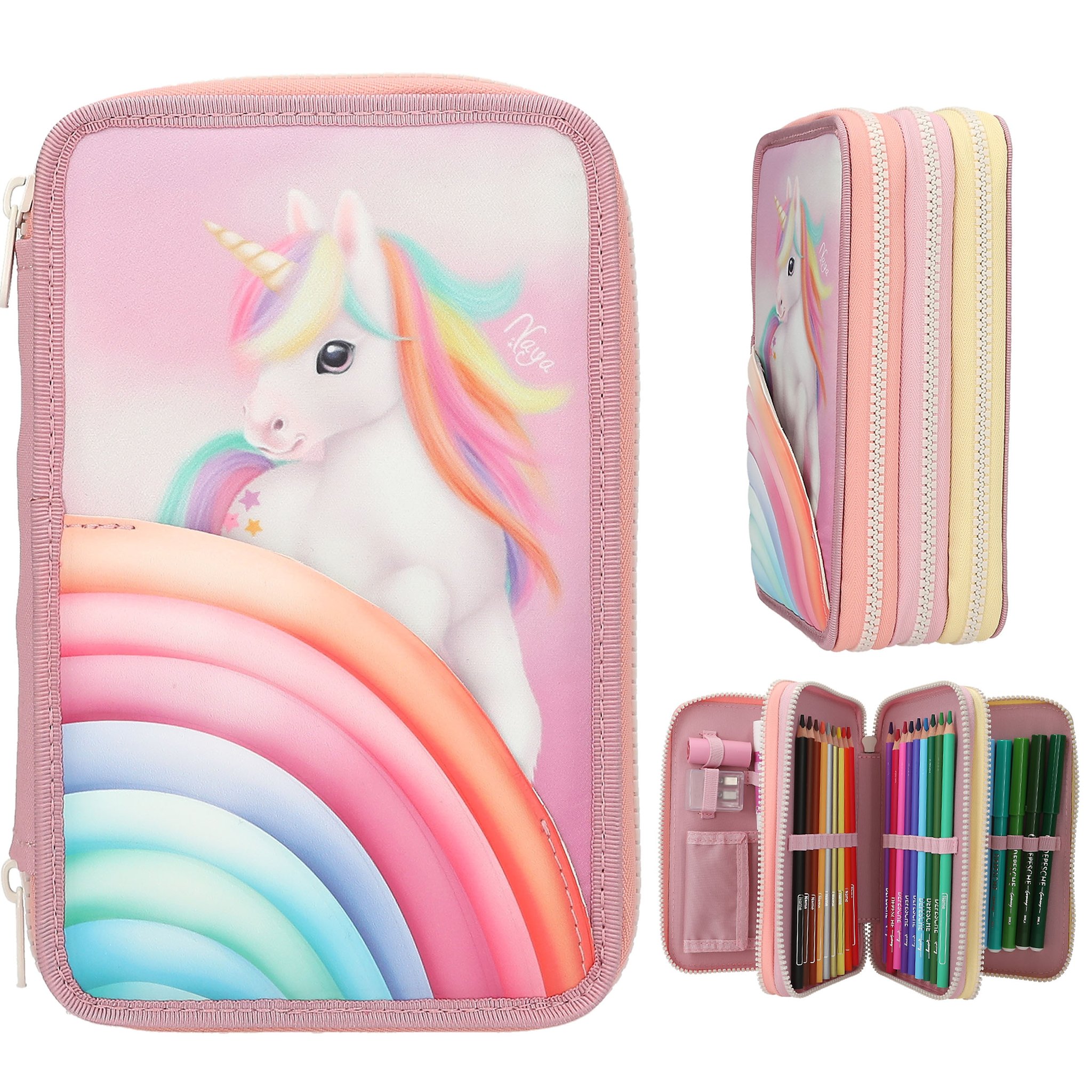 YLVI 3-VAKS ETUI RAINBOW professional product photo ready to upload to shopify