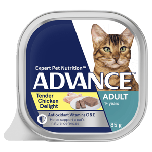 ADVANCE Adult 1+ Years Wet Cat Food Tender Chicken Delight product photo