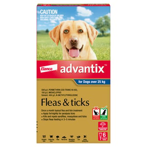 ADVANTIX Flea and Tick Treatment for Dogs Over 25 kg product photo