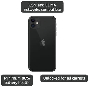 Apple iPhone 11 128GB Black product photo