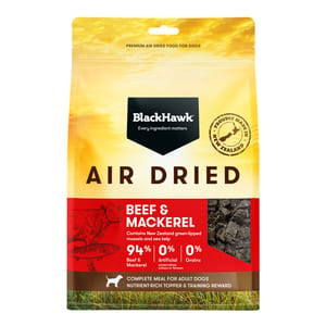 Black Hawk Air Dried Adult Dog Food Beef & Mackerel product photo
