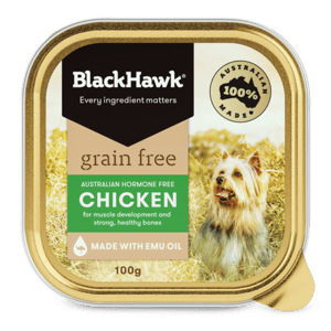 Black Hawk Grain Free Adult Wet Dog Food Chicken 9 x 100g product photo