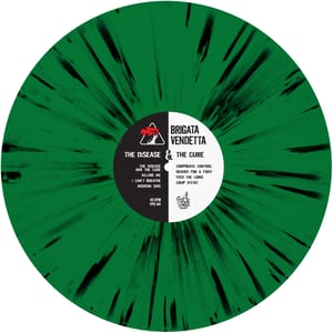 Brigata Vendetta - The Disease & The Cure - Evergreen with Black Splatter Vinyl LP product photo