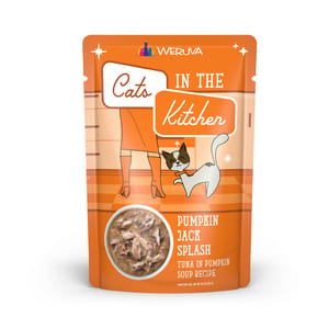 CATS IN THE KITCHEN CAT PUMPKIN JACK 3OZ POUCH product photo
