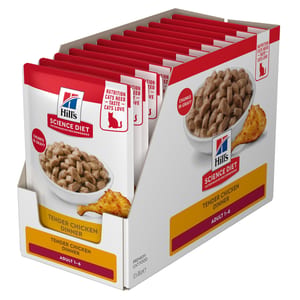 Hill's Science Diet Adult Cat Chicken Pouches 85g product photo