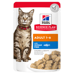 Hill's Science Diet Cat Adult Ocean Fish Pouches product photo