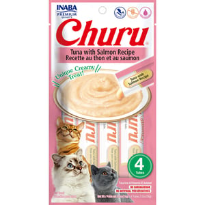 Inaba Cat Churu Puree Tuna with Salmon 56g product photo
