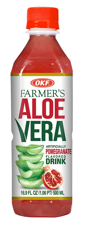 OKF Aloe Vera King Sugar Free Pomegranate 500ml product photo