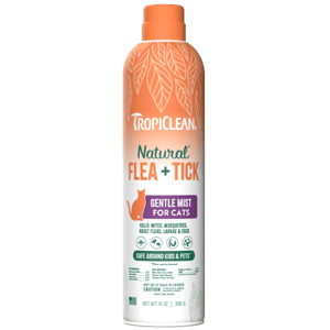 TROPICLEAN Cat Natural Flea & Tick Home Easy Mist Spray 14 oz product photo