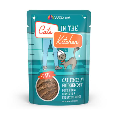 CATS IN THE KITCHEN GRAIN FREE SLIDE N' SERVE CAT FOOD 3OZ POUCH product photo