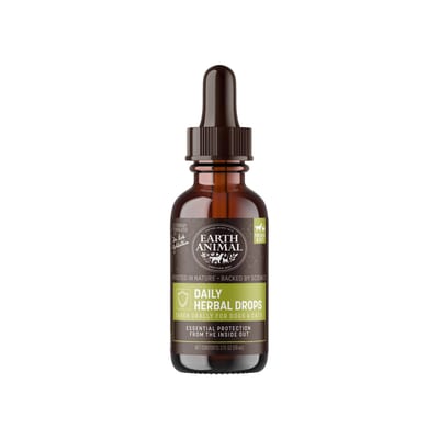 EARTH ANIMAL DOG APOTHECARY NATURAL FLEA & TICK DAILY INTERNAL HERBAL DROPS 2OZ product photo