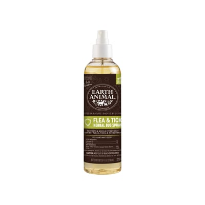 EARTH ANIMAL NATURAL FLEA & TICK HERBAL BUG SPRAY FOR DOGS & PEOPLE 8OZ product photo