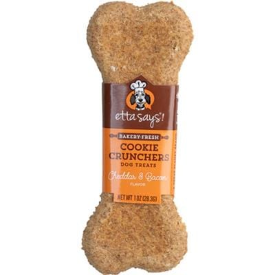 ETTA SAYS Dog Cookie Cruncher Cheddar Bacon product photo
