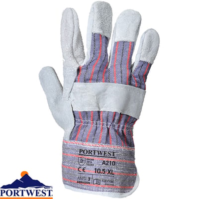 Grey Canadian Rigger Gloves product photo