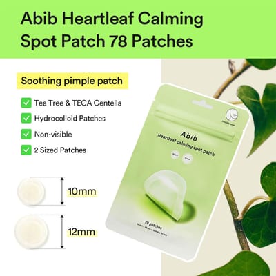 HEARTLEAF CALMING SPOT PATCH 78PCS product photo