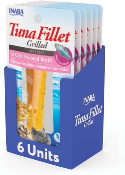 Inaba Grilled Fillets - Tuna in Crab Broth product photo