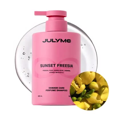 JULYME DAMAGE CARE PERFUME SHAMPOO SUNSET FREESIA 500ml product photo