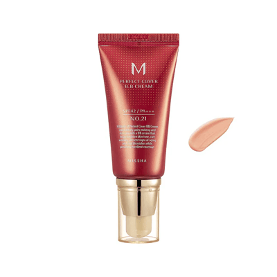 Missha M Perfect Cover BB Cream #21 Light Beige product photo