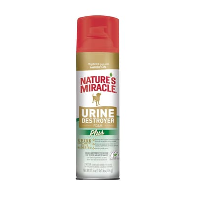 Nature's Miracle Dog Urine Destroyer Plus Foam 17.5 oz product photo
