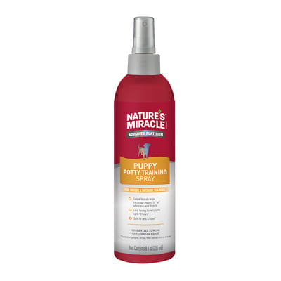 Nature's Miracle Advanced Platinum Puppy Potty Training Spray 8 Oz product photo