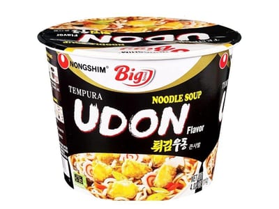 Nongshim instant bowl noodle tempura udon flavor 111g product photo