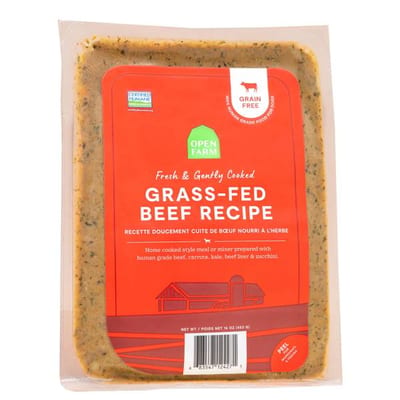 OPEN FARM DOG FROZEN GENTLY COOKED BEEF 16OZ product photo