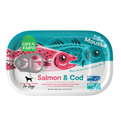 OPEN FARM Dog Salmon & Cod Grain-Free Topper 4.59 oz product photo