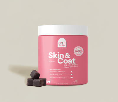 OPEN FARM DOG Skin and Coat Food Supplement Chew product photo