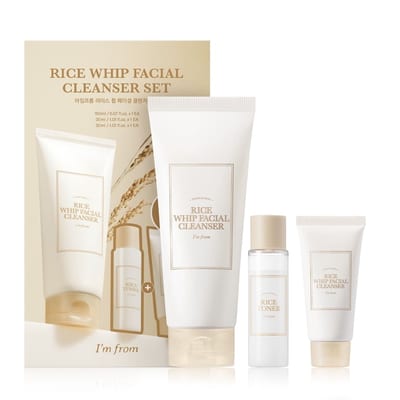 Rice Whip Facial Cleanser Set product photo