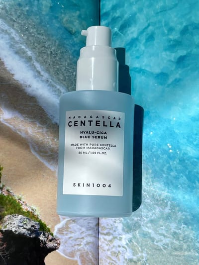 Skin1004 Madagascar Centella Hyalu-Cica Blue Serum 30ml product photo