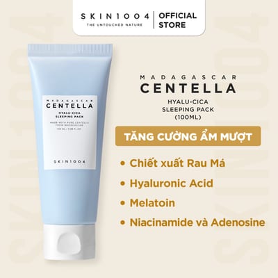 Skin1004 Madagascar Centella Hyalu-Cica Sleeping Pack 100ml product photo