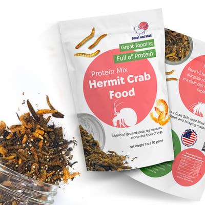 Snout and Shell Hermit Crab Food - Protein Mix product photo