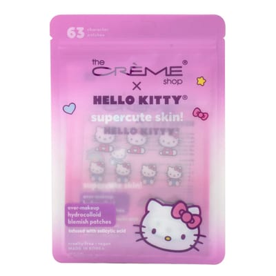 The Creme Shop SANRIO Hello Kitty Over Makeup Hydrocolloid Blemish Patches product photo