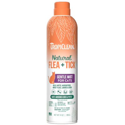 TROPICLEAN Cat Natural Flea & Tick Home Easy Mist Spray 14 oz product photo