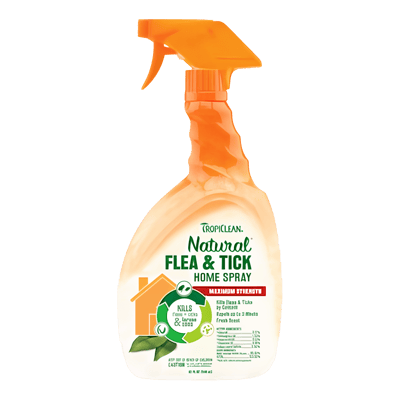 TROPICLEAN Natural Flea & Tick Home Spray 32 oz product photo