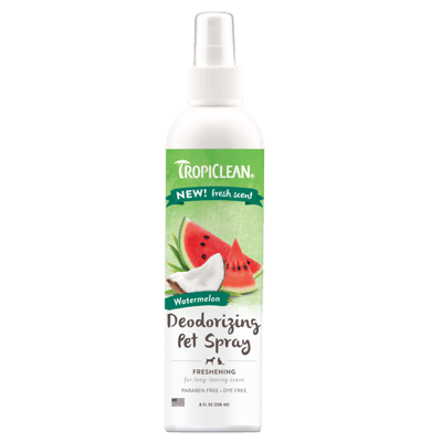 TROPICLEAN Dogs & Cats Watermelon Deodorizing Spray 8 oz product photo