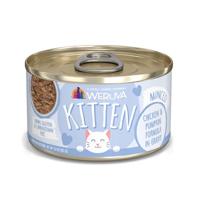 WERUVA CAT KITTEN CHICKEN & PUMPKIN FORMULA IN GRAVY 3OZ product photo