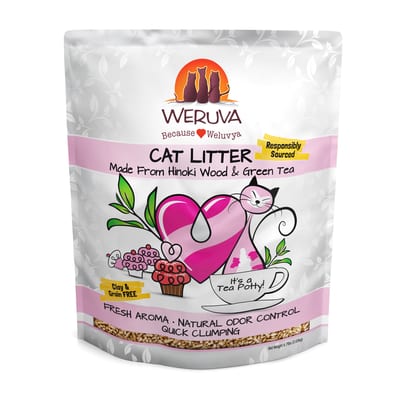 WERUVA CAT TEA POTTY LITTER 6.7LB BAG product photo